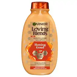 Etos Garnier Loving Blends Honing Goud Herstellende Shampoo 300 ml aanbieding