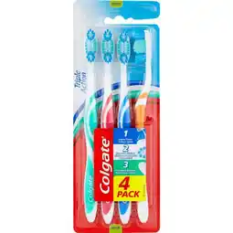 Etos Colgate Triple Action Medium Tandenborstels - 4 stuks aanbieding
