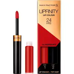 Etos Max Factor Lipfinity Lip Colour Lipstick 110 Passionate aanbieding