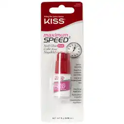 Kruidvat Kiss Maximum Speed Pink Nail Glue aanbieding