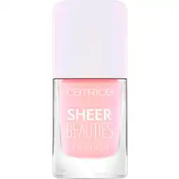 Kruidvat Catrice Sheer Beauties 090 Bubblegum Bliss Nail Polish aanbieding