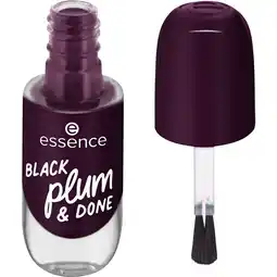 Kruidvat Essence Gel Nail Colour 84 Black Plum & Done Nagellak aanbieding