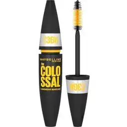 Trekpleister Maybelline New York The Colossal 36H Longwear Waterproof Mascara aanbieding