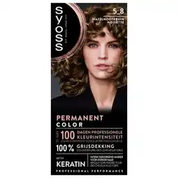 Trekpleister Syoss Salonplex 5-8 Hazelnootbruin Permanente Haarkleuring aanbieding