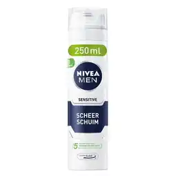 Trekpleister NIVEA Men Sensitive Scheerschuim aanbieding