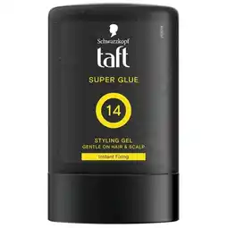 Trekpleister Taft Super Glue Level 14 Haargel aanbieding