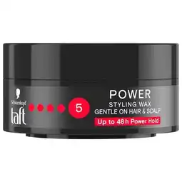 Trekpleister Taft Hold 5 Power Styling Wax aanbieding