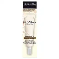 Trekpleister John Frieda Pro Filler+ For Fine Hair Scalp Serum aanbieding
