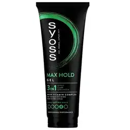 Trekpleister Syoss Max Hold 4 Gel aanbieding