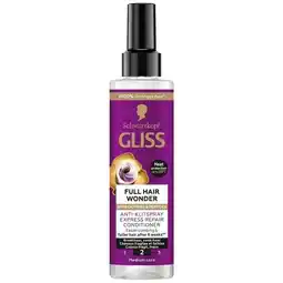 Trekpleister Gliss Full Hair Wonder Anti-Klitspray aanbieding