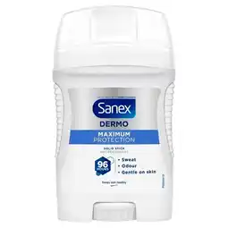 Trekpleister Sanex Maximum Protection 96h Antitranspirant Stick aanbieding