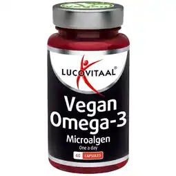 Trekpleister Lucovitaal Vegan Omega-3 Microalgen Capsules aanbieding