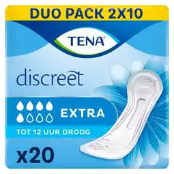 Trekpleister Tena Discreet Extra Incontinentieverband aanbieding