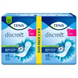 Trekpleister Tena Discreet Extra Plus Verbanden aanbieding