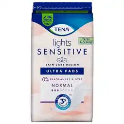 Trekpleister Tena Lights Sensitive Normal Inlegkruisjes aanbieding