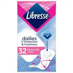 Trekpleister Libresse Normal Inlegkruisjes aanbieding