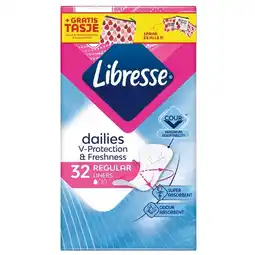 Trekpleister Libresse Normal Inlegkruisjes aanbieding