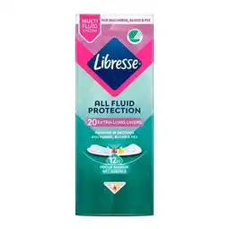 Trekpleister Libresse Dailies Extra Protection Extra Long Inlegkruisjes aanbieding