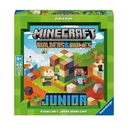 Trekpleister Ravensburger Minecraft Builders & Biomes Junior aanbieding