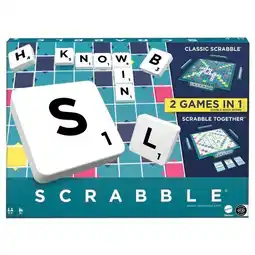 Trekpleister Mattel Scrabble Original Spel aanbieding