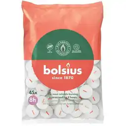 Trekpleister Bolsius 8-Uur Waxinelichtjes aanbieding