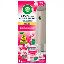 Trekpleister Air Wick Active Fresh Kersenbloesem & Framboos Starterkit aanbieding