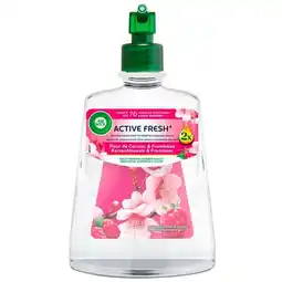 Trekpleister Air Wick Active Fresh Kersenbloesem & Framboos Navulling aanbieding