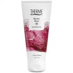 Trekpleister Therme Mystic Rose Shower Satin Shower Gel aanbieding