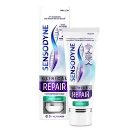 Trekpleister Sensodyne Clinical Repair Deep Clean Tandpasta aanbieding