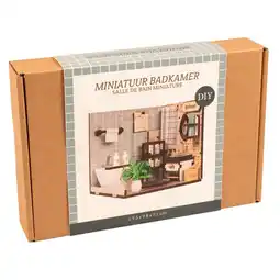 Kruidvat Miniatuur Badkamer Bouwset aanbieding
