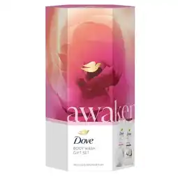 Kruidvat Dove Awaken Body Wash Geschenkset aanbieding