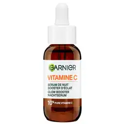 Trekpleister Garnier SkinActive 10% Pure Vitamine C Anti-Pigmentvlekken Nachtserum aanbieding