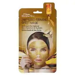 Trekpleister Montagne Jeunesse 24K* Gold Firming Sheet Mask aanbieding