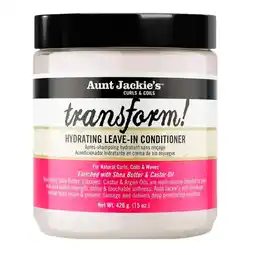 Trekpleister Aunt Jackie's Curls & Coils Transform! Hydrating Leave-In Conditioner aanbieding