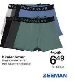 Zeeman Kinder boxer aanbieding