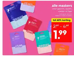 HEMA Alle maskers aanbieding