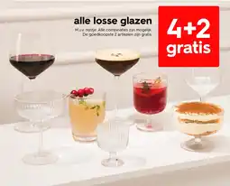 HEMA Alle losse glazen aanbieding