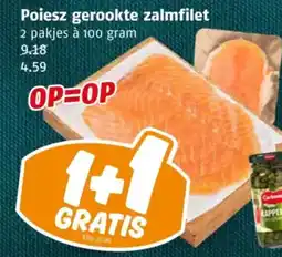 Poiesz Poiesz gerookte zalmfilet aanbieding