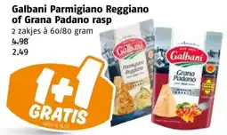 Poiesz Galbani Parmigiano Reggiano of Grana Padano rasp aanbieding