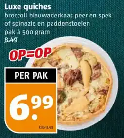 Poiesz Luxe quiches aanbieding