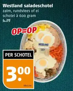 Poiesz Westland saladeschotel aanbieding