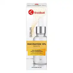 Kruidvat Kruidvat Smooth Niacinamide 10% Serum aanbieding