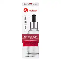 Kruidvat Kruidvat Renew Retinol 0,2% Night Serum aanbieding