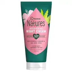 Kruidvat Kruidvat Natures Recovering Night Cream aanbieding
