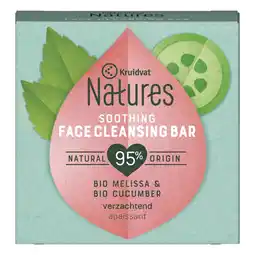 Kruidvat Kruidvat Natures Face Cleansing Bar aanbieding