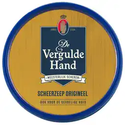 Kruidvat De Vergulde Hand Scheerzeeptablet aanbieding