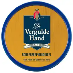 Kruidvat De Vergulde Hand Scheerzeeptablet aanbieding