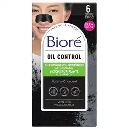 Kruidvat Bioré Diep Reinigende Poriestrips met Houtskool aanbieding