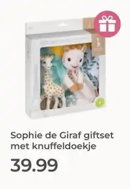 Prenatal Sophie de Giraf giftset met knuffeldoekje aanbieding