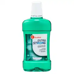 Kruidvat Kruidvat Extra Strong Mondwater aanbieding